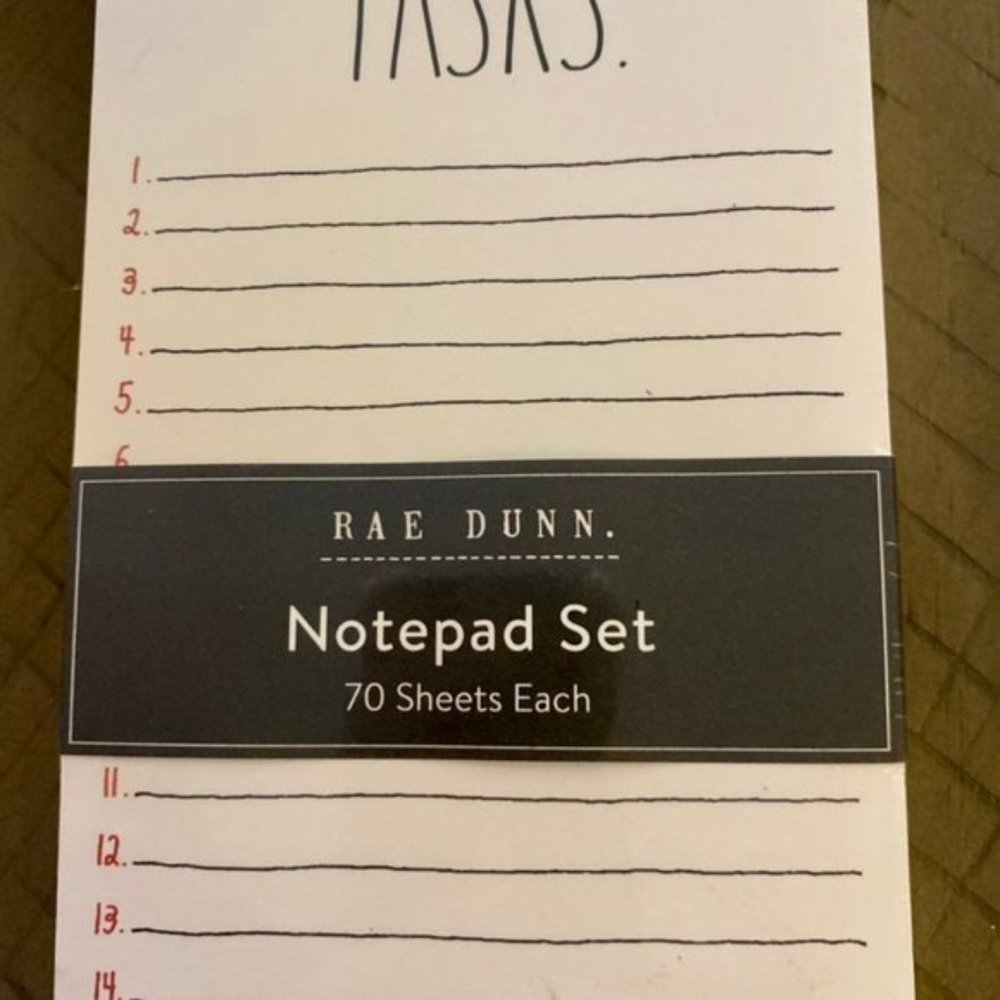 Rae Dunn Notepad Set - Picture 3 of 3